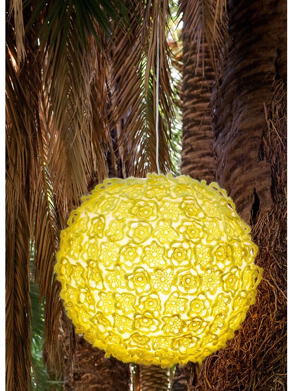 Lana Grossa HÄKELBLÜTEN FÜR BALLONLAMPE Silkhair - German Edition