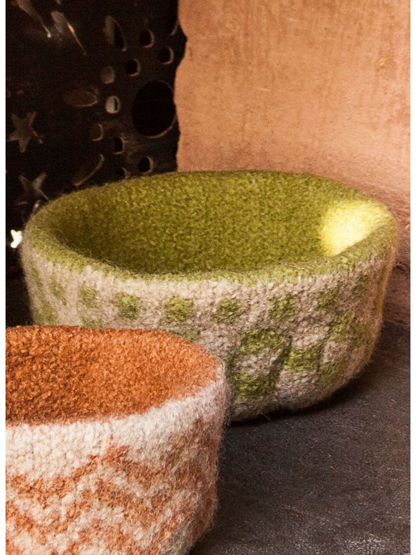 Lana Grossa SCHALE MIT KARO-JACQUARDMUSTER Feltro - German Edition