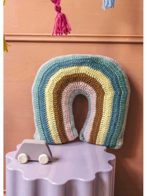 Lana Grossa VIRKAT KUDDÖVERDRAG Alta Moda Cashmere 16 - Virkmönster (SE)