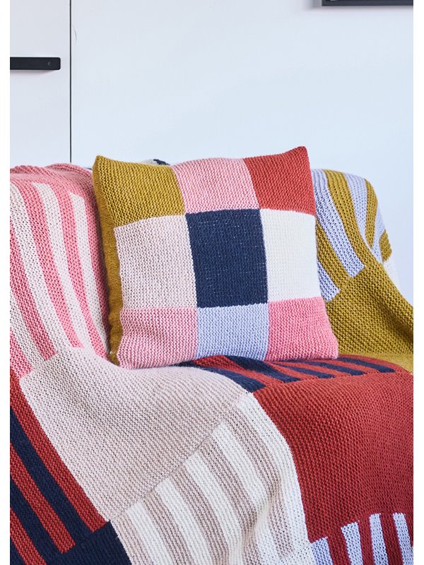 Lana Grossa KUDDÖVERDRAG Brigitte No. 2