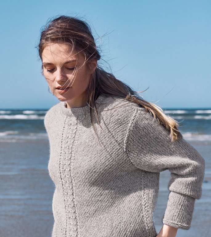 Lana Grossa PULLOVER Brigitte Nr. 2 - Stickmönster (DK)