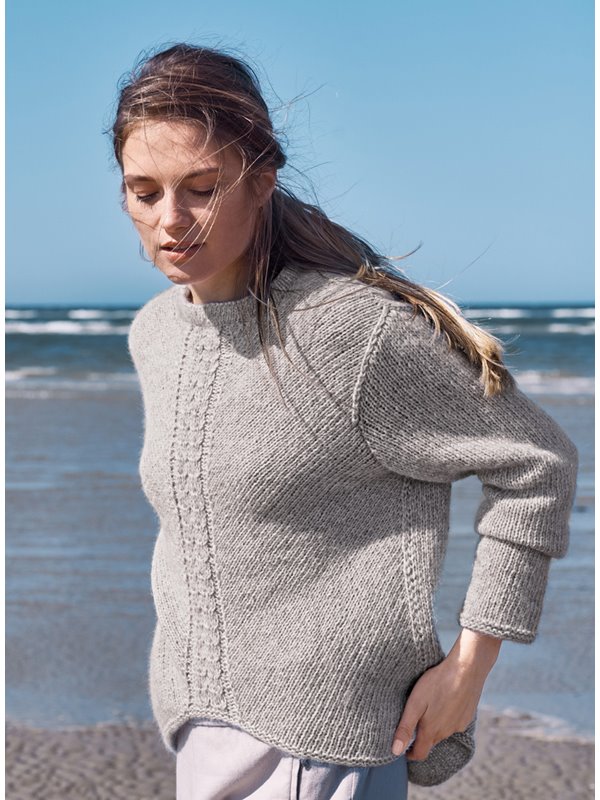 Lana Grossa PULLOVER Brigitte Nr. 2 - Stickmönster (DK)