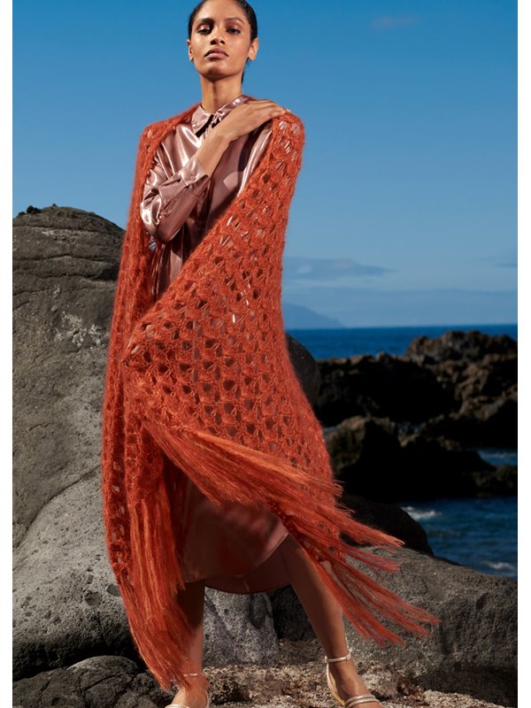 Lana Grossa SJAL Silkhair - Stickmönster (SE)