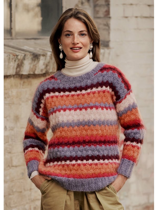 Lana Grossa PULLOVER Brigitte No. 3 - Stickmönster (SE)