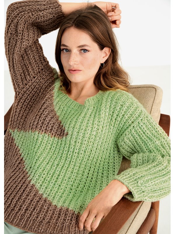 Lana Grossa PULLOVER Lala Berlin Lovely Cotton - Stickmönster (SE)