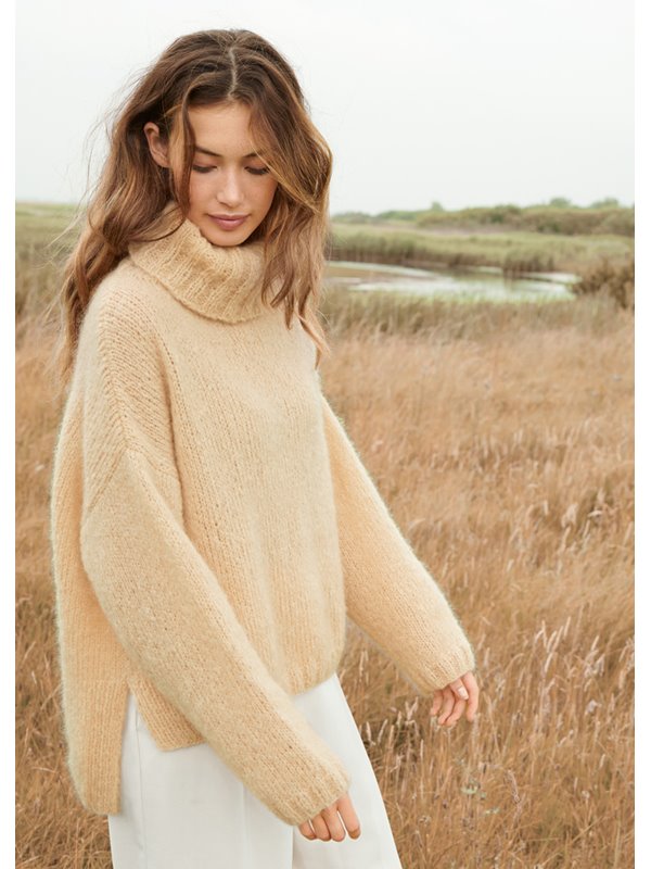 Lana Grossa PULLOVER Lala Berlin Brushy - Stickmönster (SE)