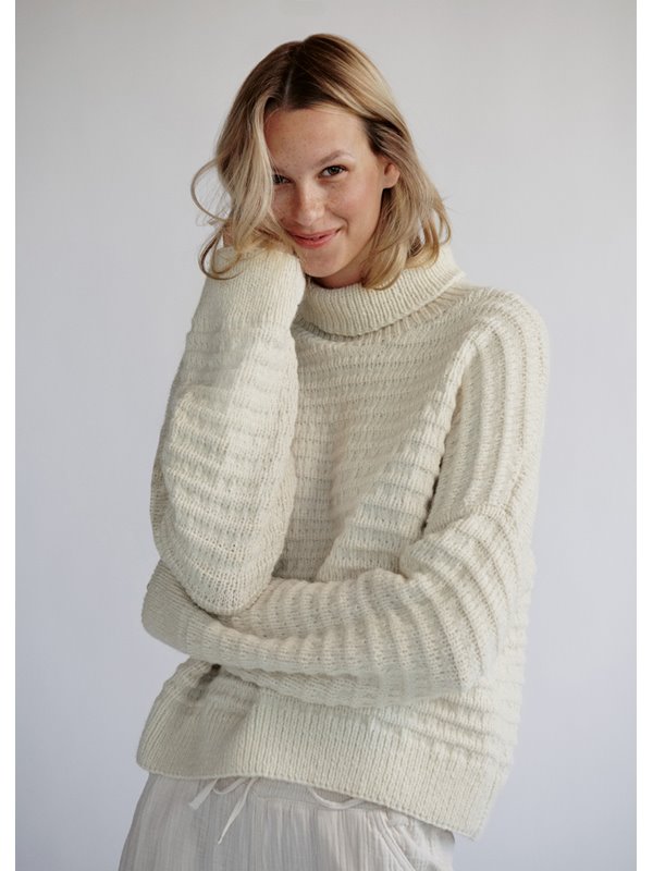 Lana Grossa PULLOVER Alta Moda Alpaca - Stickmönster (SE)