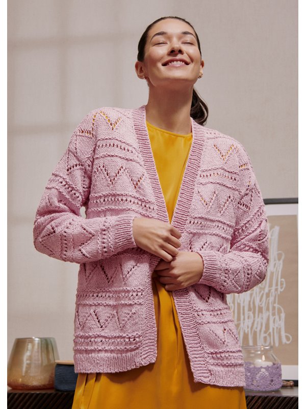 Lana Grossa CARDIGAN Cara - Stickmönster (SE)