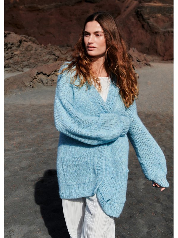 Lana Grossa TOPDOWN VEST Bella - Stickmönster (SE)