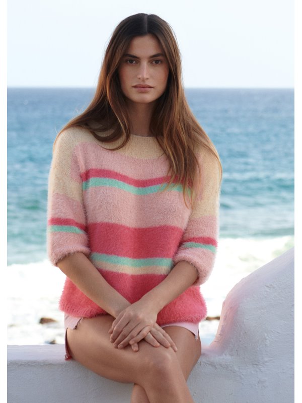 Lana Grossa OVERSIZED PULLOVER Per Fortuna - Stickmönster (SE)