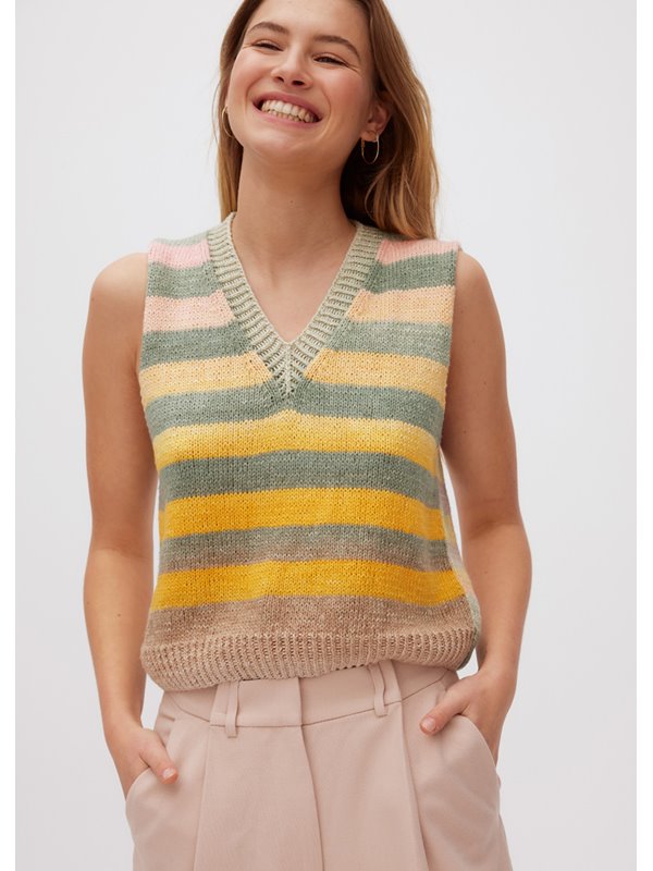 Lana Grossa SLIPOVER Cotonella - Stickmönster (SE)