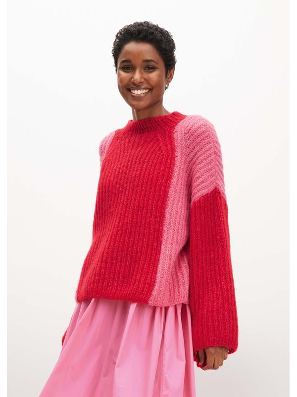 Lana Grossa PULLOVER Alpaca Air - Stickmönster (SE)