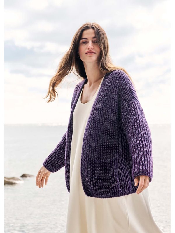 Lana Grossa CARDIGAN Lucida - Stickmönster (SE)