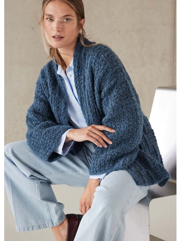 Lana Grossa VIRKAD CARDIGAN Alpaca Air II