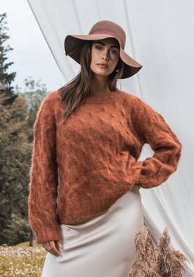 Lana Grossa PULLOVER Silkhair - Stickmönster (SE)