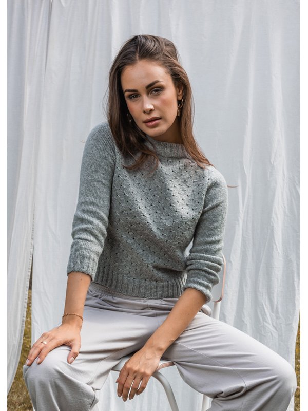 FILATI Studio TOP DOWN PULLOVER Cashmere 16 fine - Stickmönster (SE)