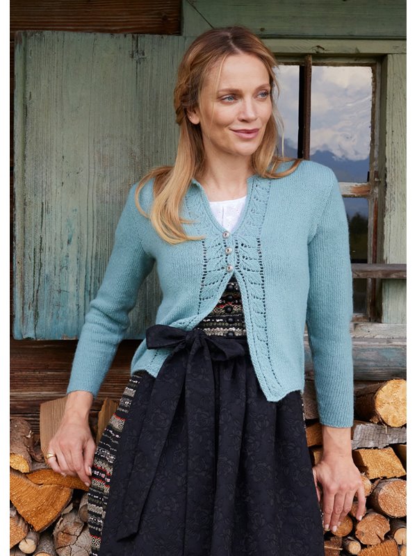 Lana Grossa CARDIGAN Ecopuno - Stickmönster (SE)
