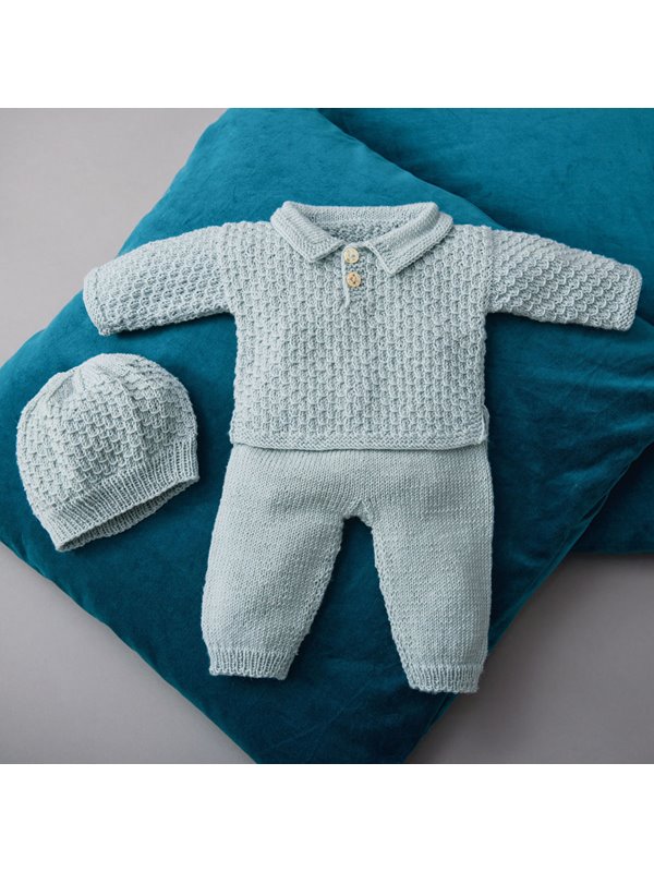 Lana Grossa PULLI, HOSE & MÜTZE Cool Wool Baby - German Edition