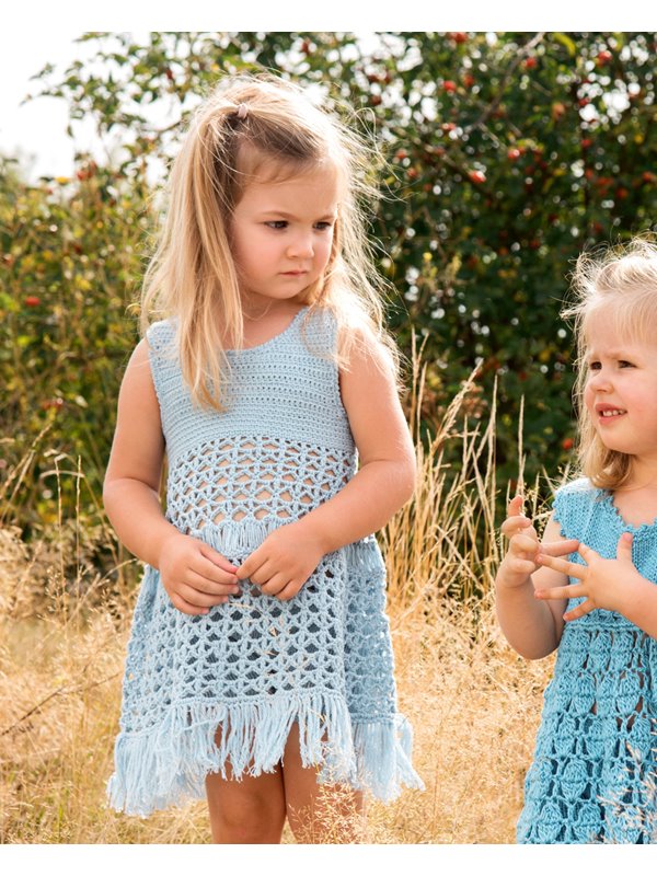 Lana Grossa KLÄNNING Elastico - Stickbeskrivning (DK)