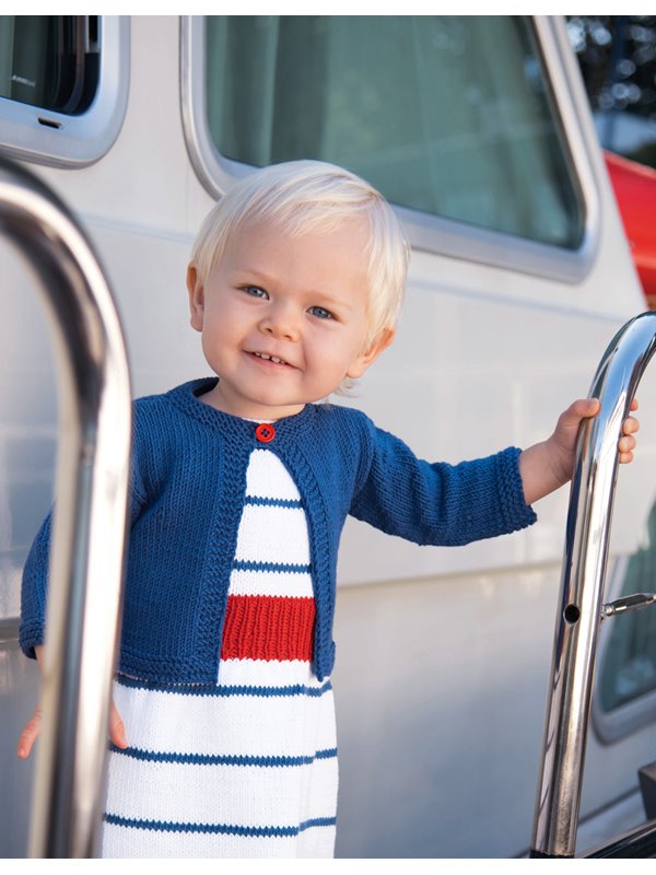 Lana Grossa JACKA Elastico - Stickbeskrivning (DK)