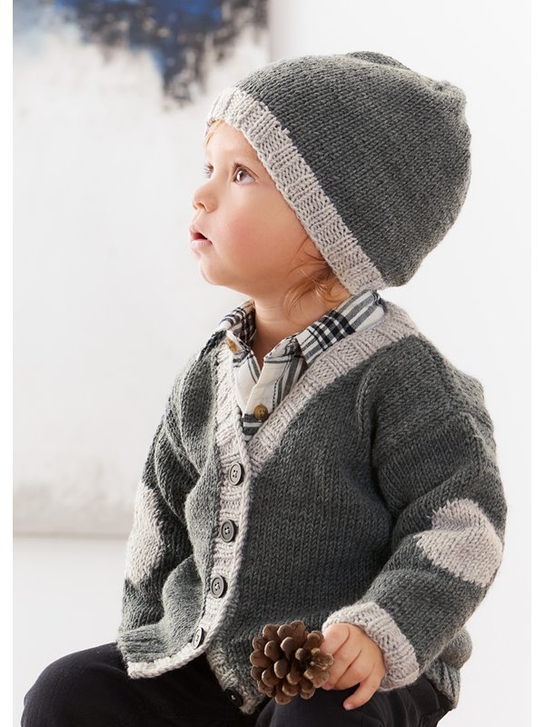 Lana Grossa JACKA Cool Wool Big - Stickmönster (DK)