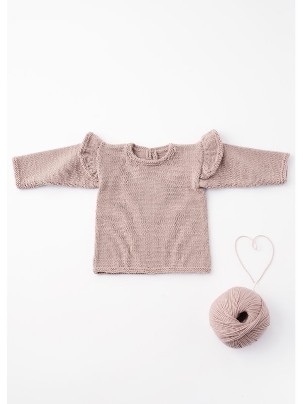 Lana Grossa PULLOVER Cool Wool - Stickmönster (DK)