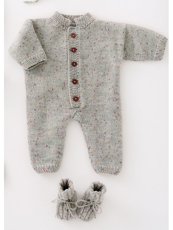 Lana Grossa OVERALL Cool Wool Baby Print Punto - Stickmönster (DK)