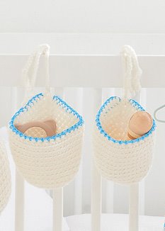 Lana Grossa FÖRVARINGSPÅSE MELLANSTOR Mille II & Cotone - Virkmönster (DK)