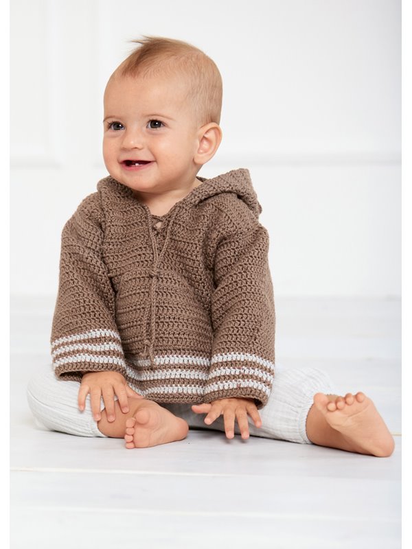 Lana Grossa HOODIE Soft Cotton - Stickmönster (SE)