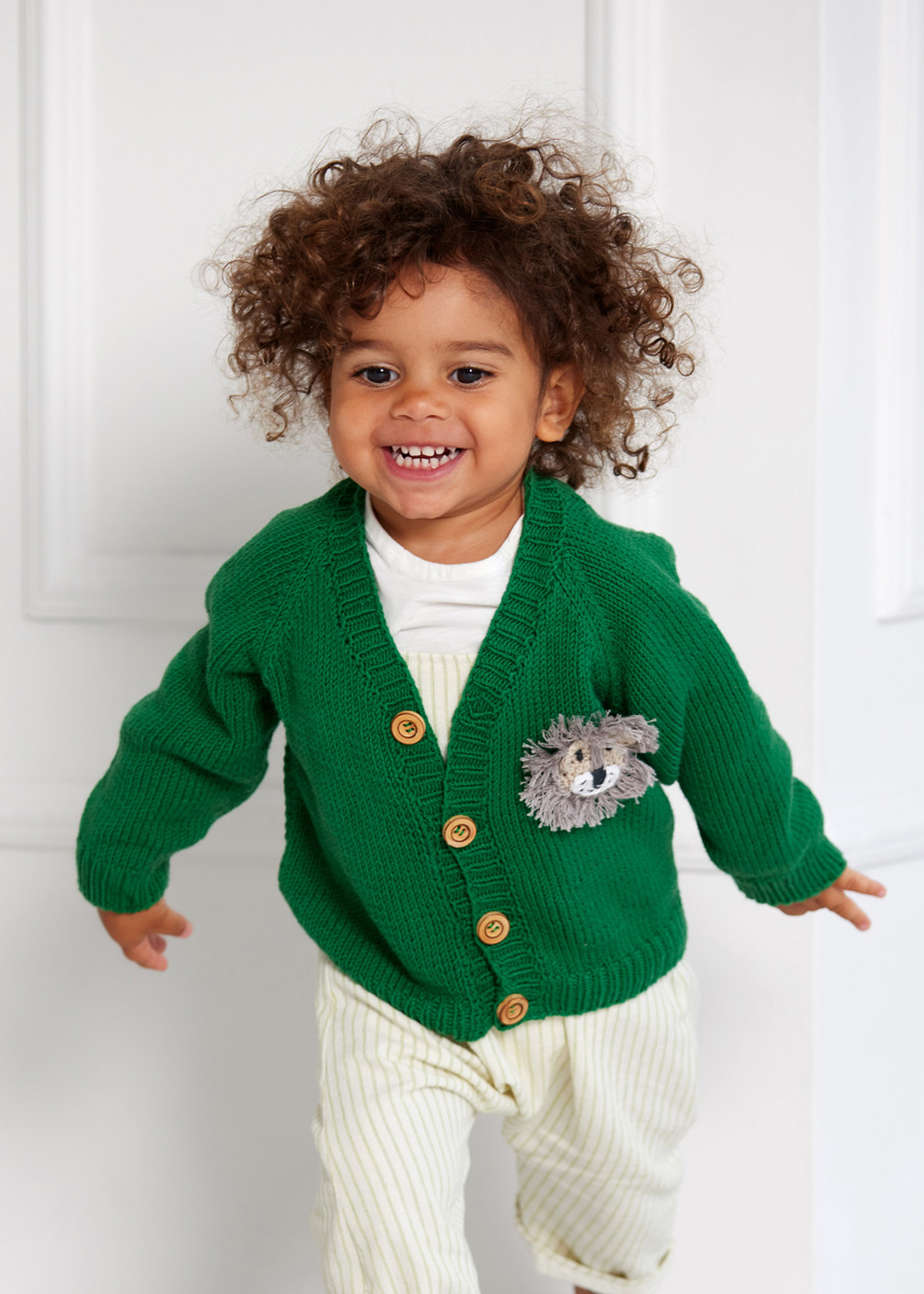 JACKA Elastico & Cotton Love - Stickmönster (DK) från Lana Grossa