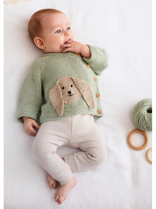 Lana Grossa JACKE Cotton Love - Stickmönster (DK)