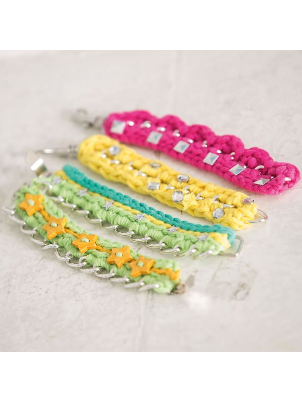 Lana Grossa GELBES ARMBAND Organico - German Edition