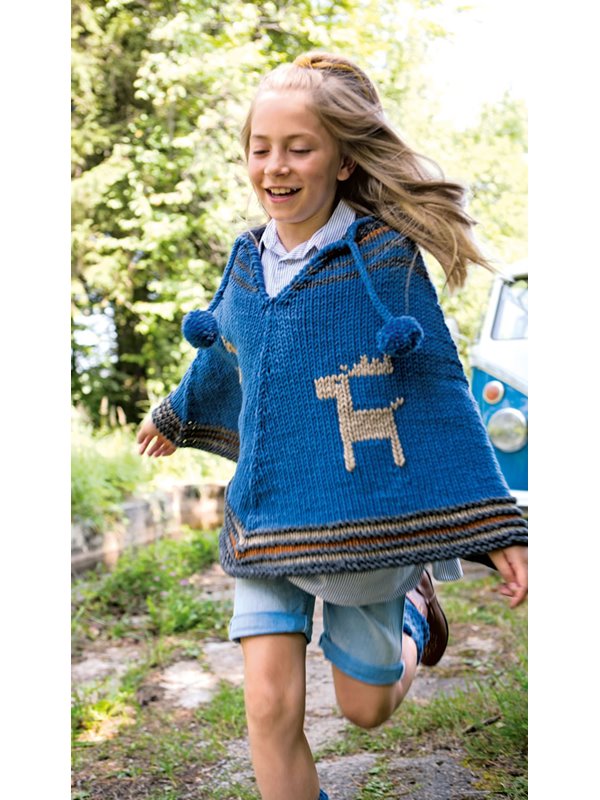 Lana Grossa PONCHO Mille II - German Edition