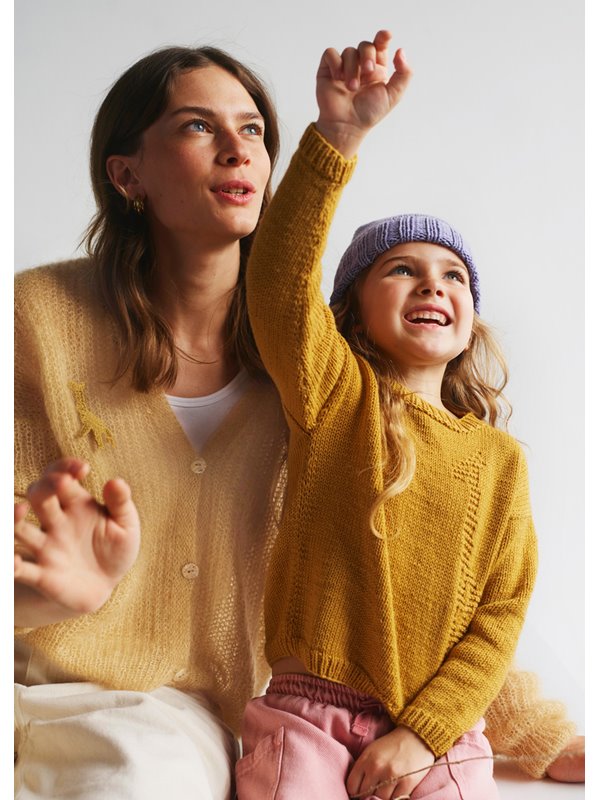 Lana Grossa CARDIGAN Silkhair - Stickmönster (SE)