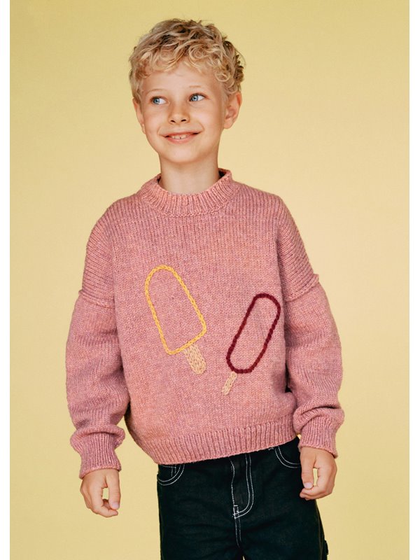 Lana Grossa PULLOVER Cool Merino - Stickmönster (SE)