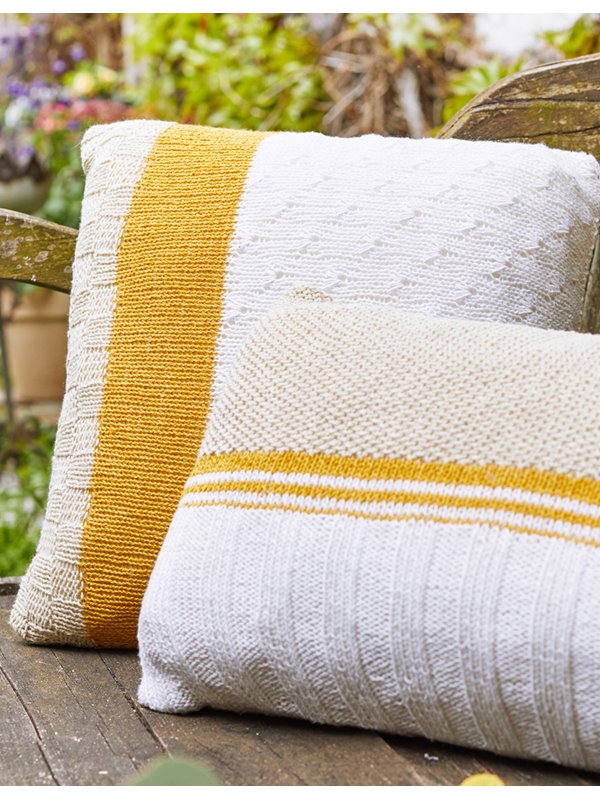 Lana Grossa KVADRATISK KUDDE Landlust Sommerseide - Stickmönster (SE)