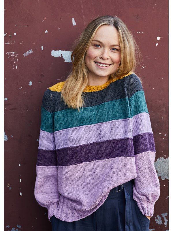 Lana Grossa PULLOVER Landlust Sommerseide - Stickmönster (SE)