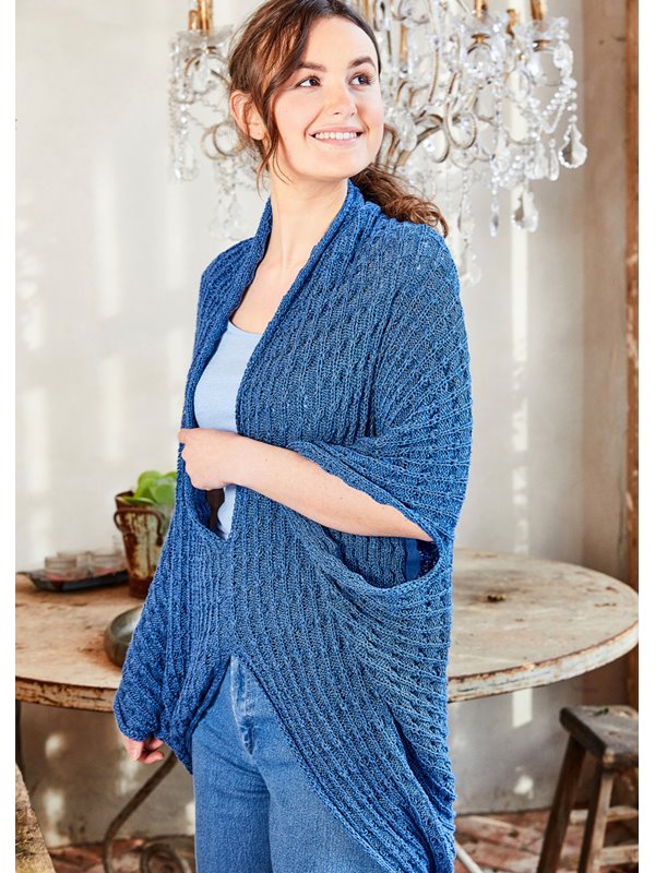 Lana Grossa VÄST Landlust Sommerseide - Stickmönster (SE)