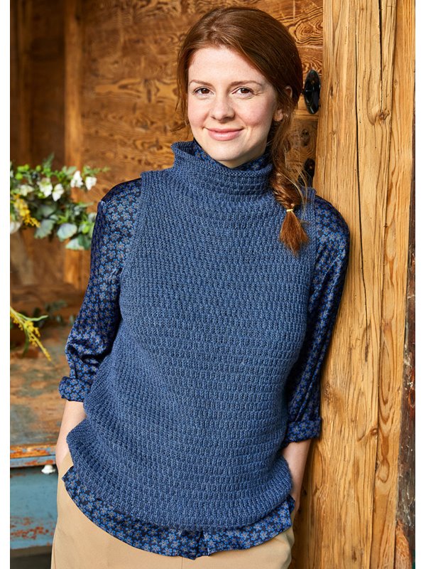 Lana Grossa SLIPOVER Landlust Alpaka Merino 160 - Stickmönster (SE)