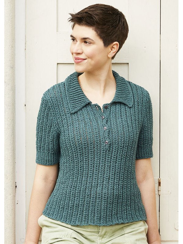 Lana Grossa T-SHIRT Landlust-Sommerseide - Stickmönster (SE)