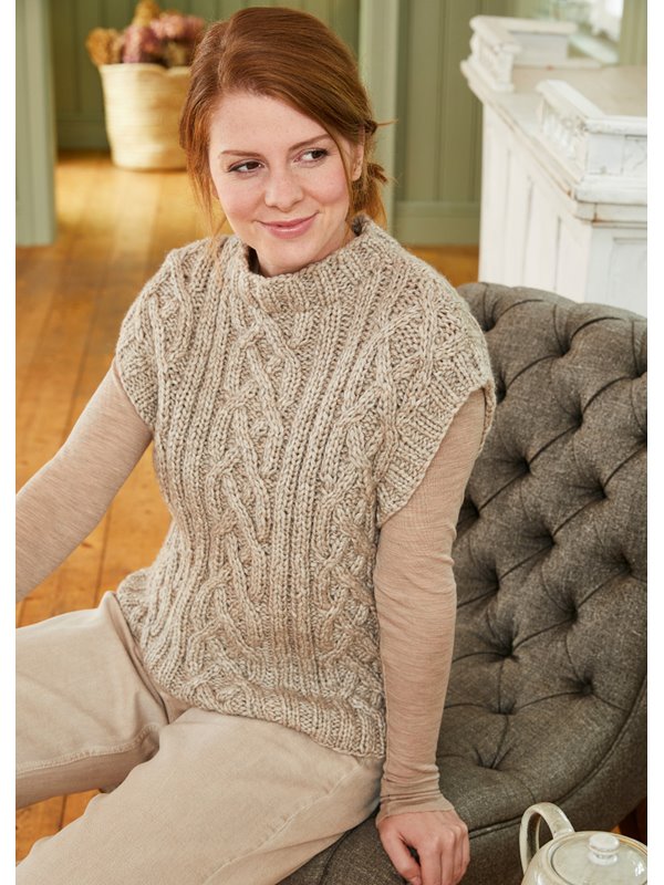 Lana Grossa SLIPOVER Landlust Winterwolle - Stickmönster (SE)