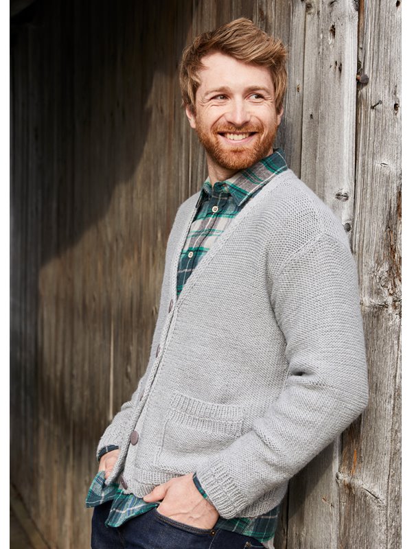 Lana Grossa JACKA (MAN) Landlust Alpaka Merino 100 - Stickmönster (SE)