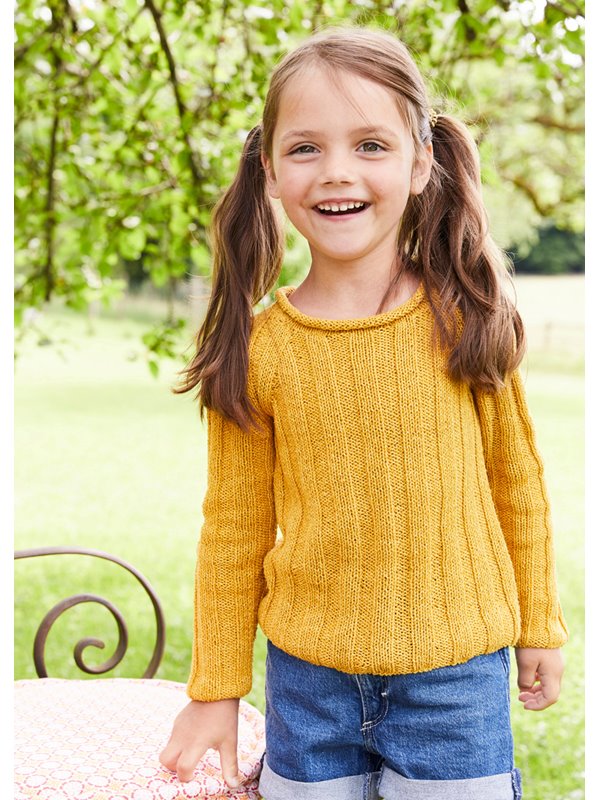 Lana Grossa PULLOVER (BARN) Landlust Sommerseide - Stickmönster (SE)