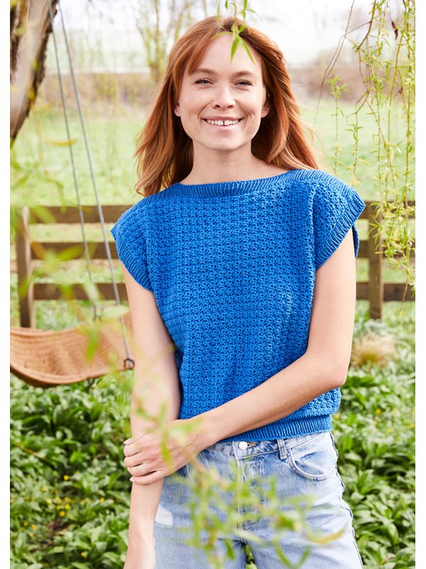 Lana Grossa VIRKAD T-SHIRT Landlust Baumwolle - Virkmönster (SE)