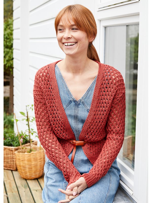 Lana Grossa CARDIGAN Landlust Baumwolle - Stickmönster (SE)