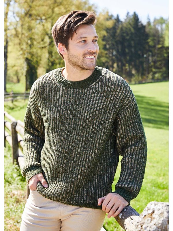 Lana Grossa PULLOVER Landlust-Soft-Tweed 180 - Stickmönster (NO)