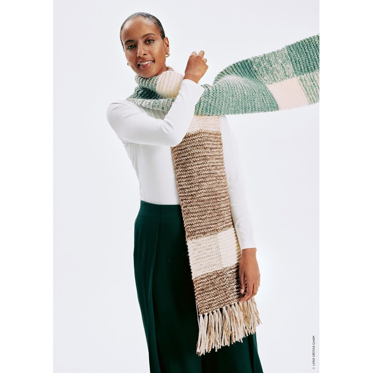 EN SJAL FÖR LIVET 2021 - Färdigstickad sjal | 01