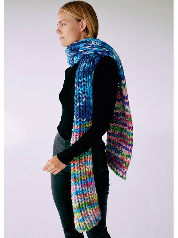 Lana Grossa SJAL Confetti - Stickmönster (SE)