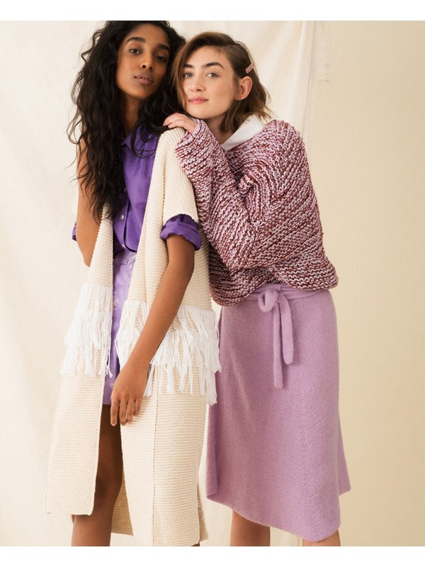 Lana Grossa OMLOTTKJOL Ecopuno - Stickbeskrivning (SE)