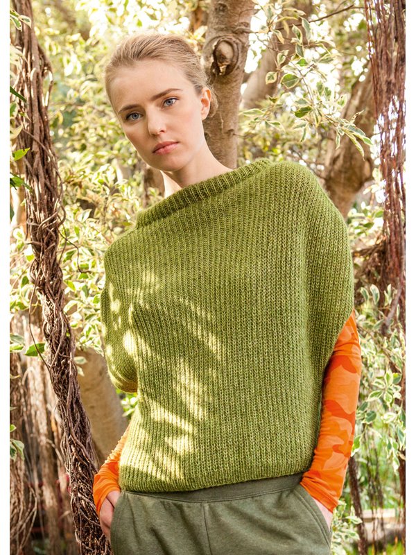 Lana Grossa SLIPOVER Ecopuno - Stickbeskrivning (DK)